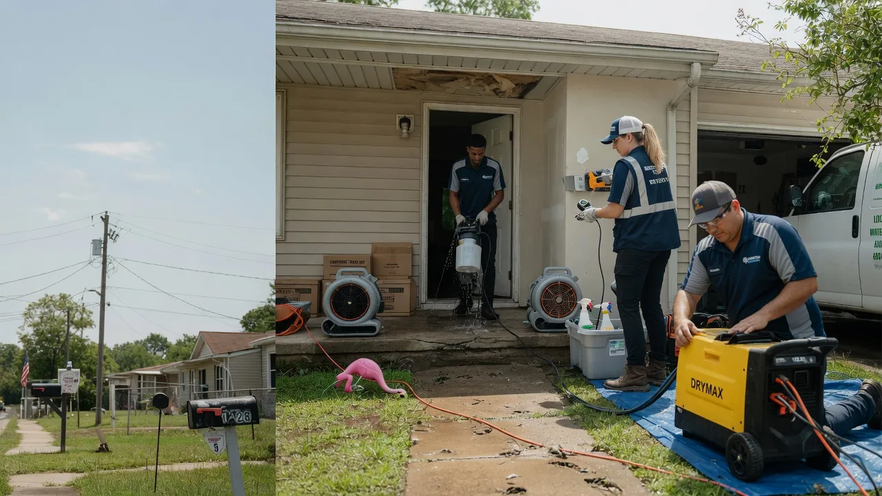 Storm Damage Water Removal in Julian, PA near me